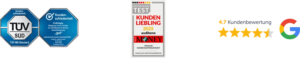 audibene auszeichnungen