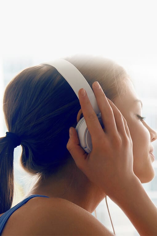 Hörgeräte Kopfhörer Musik