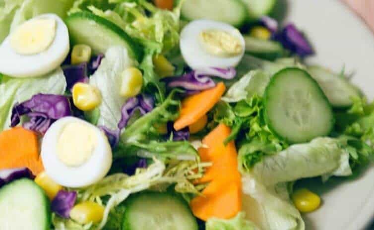 Salat gut für die Ohren