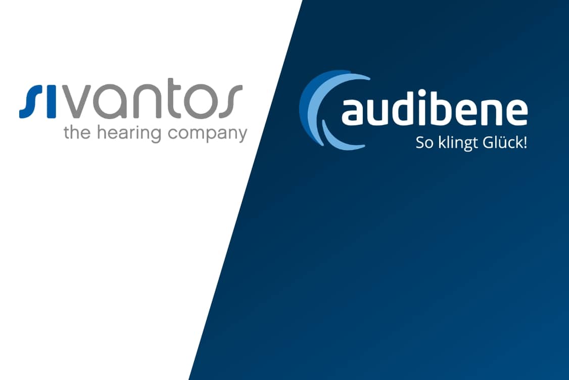 Strategische Partnerschaft Sivantos und audibene_Logos
