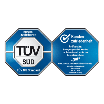 TÜV Siegel von audibene