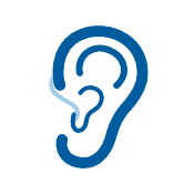 HdO-Hörgerät Vorteile Icon unsichtbares Design