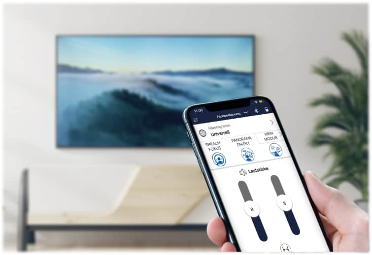 bluetooth hörgerät beim fernsehen