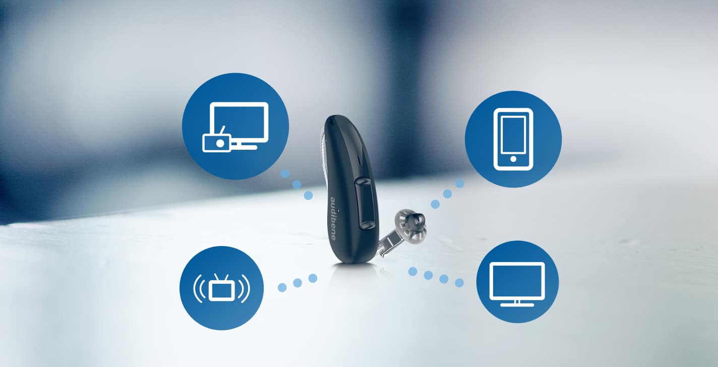 bluetooth-hörgerät im alltag