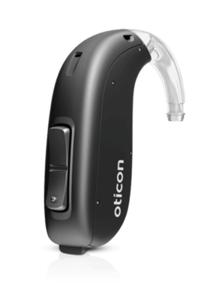 oticon jet hörgerät in schwarz