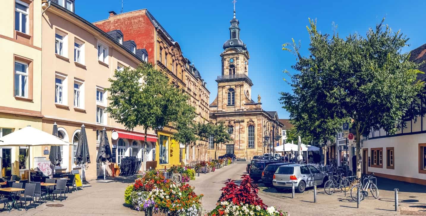 akustiker in der innenstadt von saabrücken